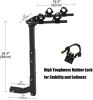 Bike Rack for Car 1-4 Bike Hitch Mount Bicycle Rack for SUV with 2-Inch Receiver, Rubber Lock & Sleek Pad